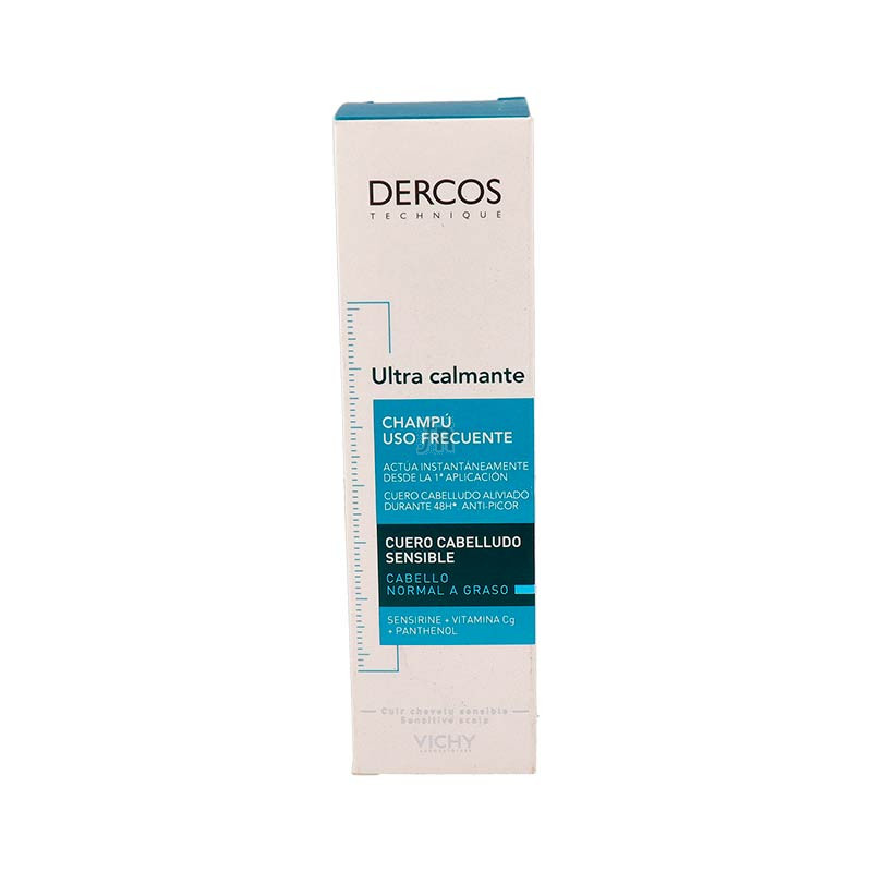 Dercos Champu Ultra Calmante Cabello Normal/Graso 200 Ml