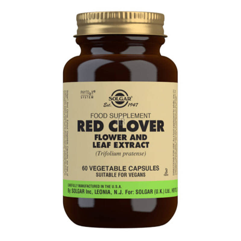 Solgar Spf Trebol Rojo 60 Cápsulas Vegetales