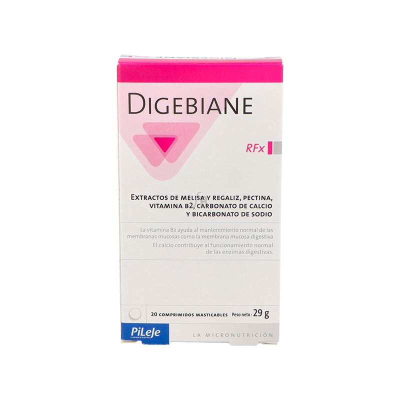Pileje Digebiane Rfx 20 Comprimidos Masticables