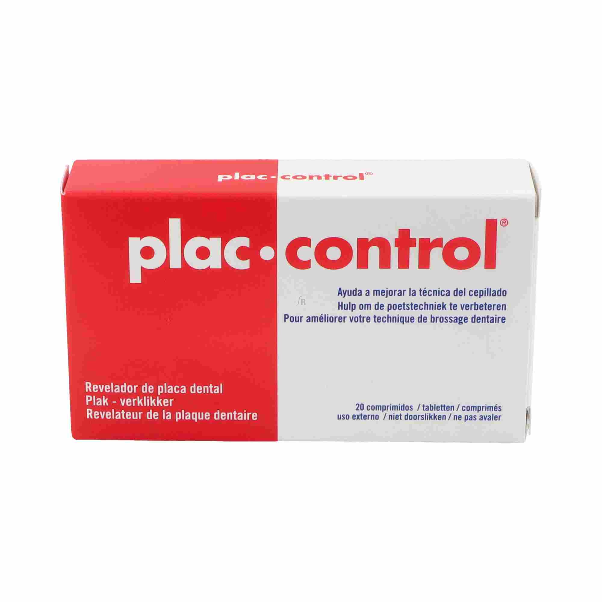 Plac Control Revelador de Placa Comprimidos