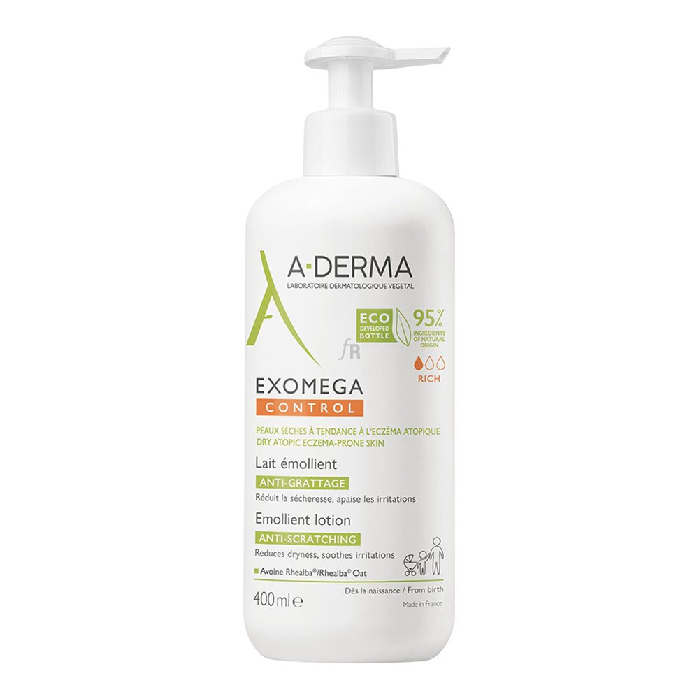 Exomega Control Leche Emoliente Corp Piel Atopica 400 Ml