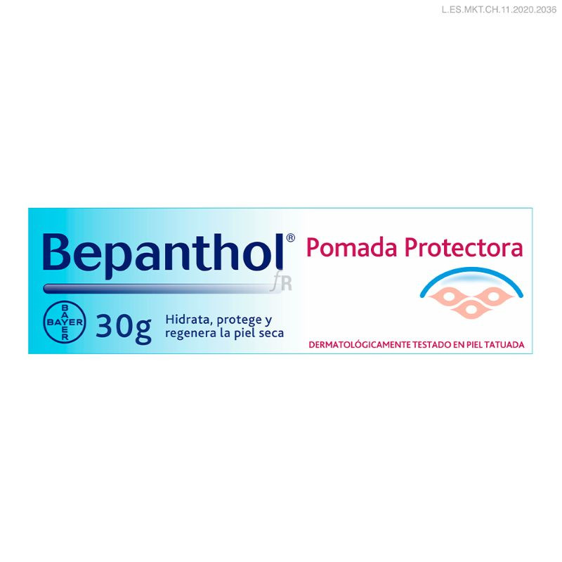 Bepanthol Pomada Protectora Regeneración Natural Piel Seca 30 Gr.