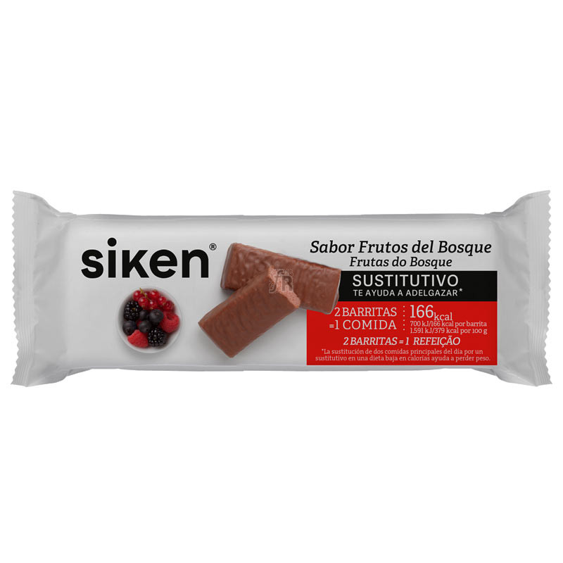 Sikenform Barrita Frutas Bosque 44 G 1 Bar
