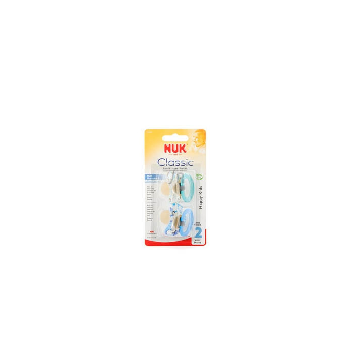 Chupete Nuk T-2 2 Unidades Happy Kids - Roche