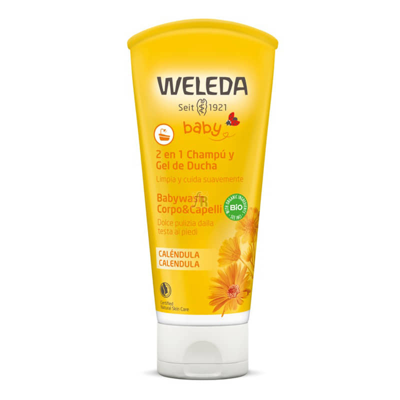 Weleda Champú Y Gel De Ducha Caléndula 200 ml