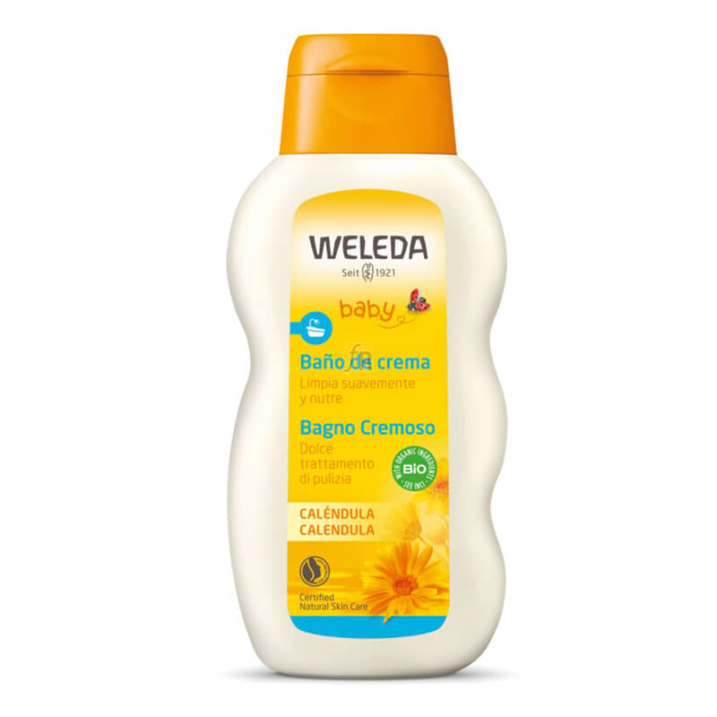 Weleda Baño En Crema Bebé Caléndula 200 ml