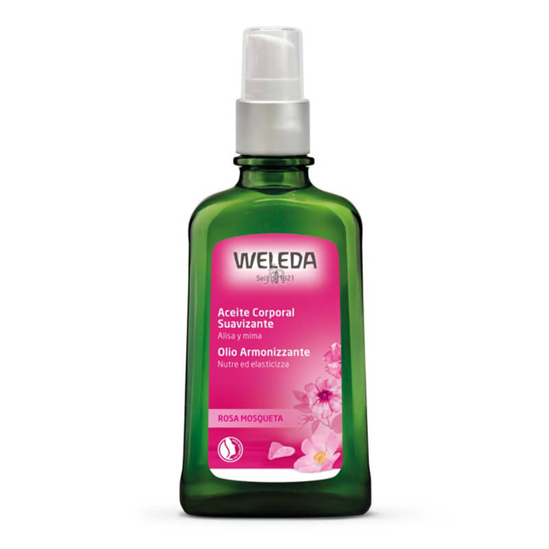 Weleda Aceite Corporal Suavizante De Rosa Mosqueta 100 ml