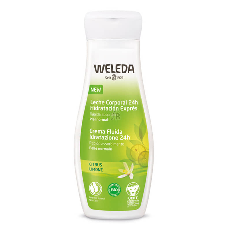 Weleda Leche Corporal Citrus 24H Hidratación Exprés 200 Ml 200 ml