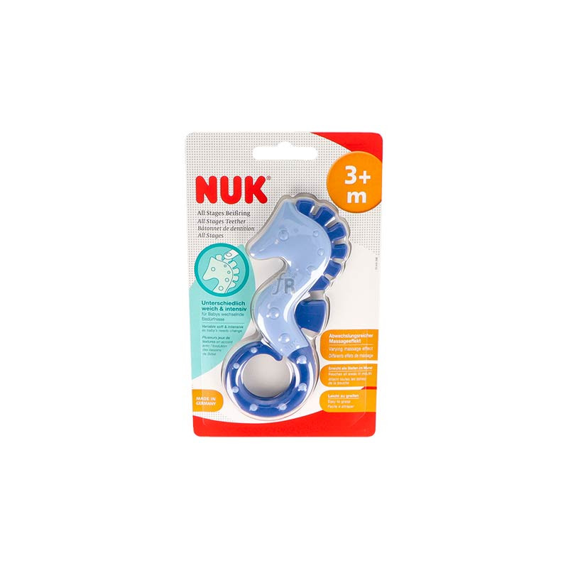 Mordedor Suave Nuk Caballito De Mar 3M+