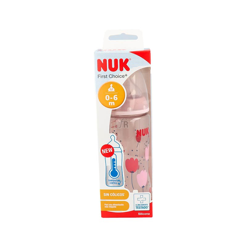 Biberon Nuk Fc+ Pa Silicona 1M 300 Ml