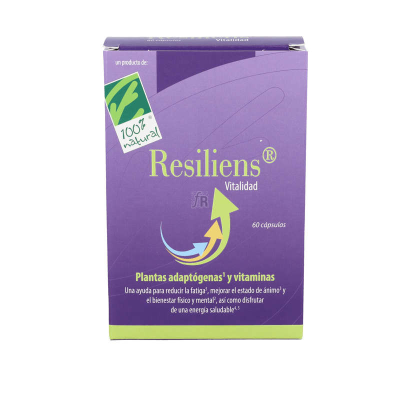 Resiliens Vitalidad 60 Capsulas Cien Por Cien