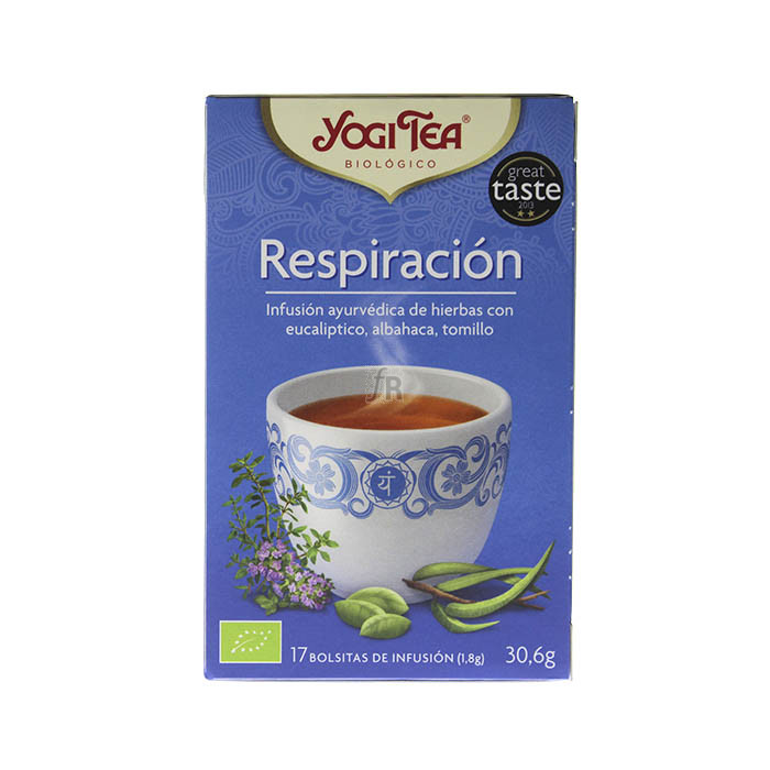 Yogi Tea Respiración Bio Infusión 17 Bolsitas 