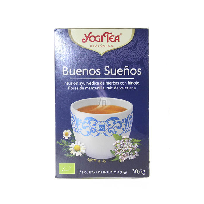 Yogi Tea Buenos Sueños Bio Infusión 17 Bolsitas