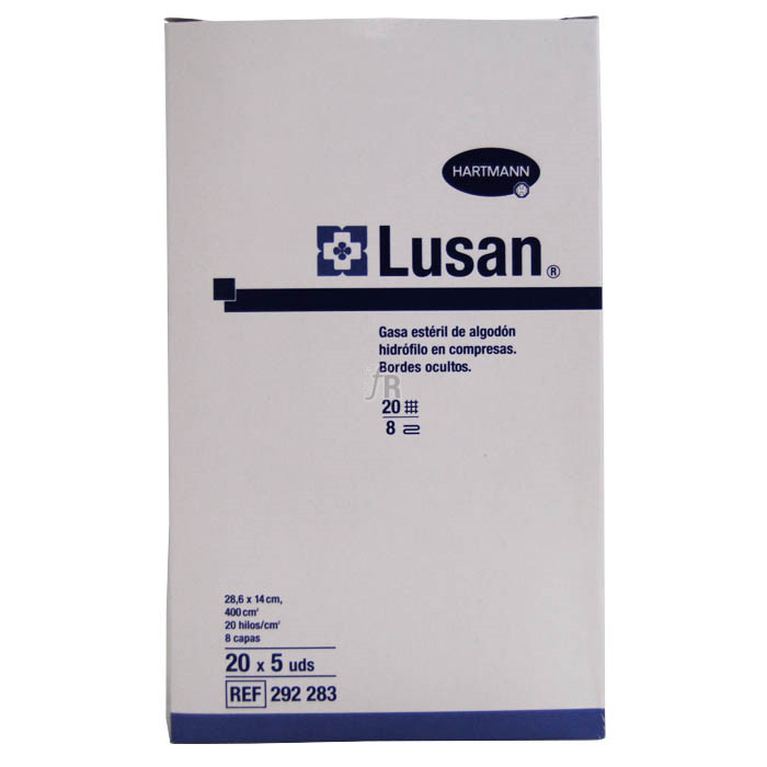 Gasa Esteril Alg Hidro Compresas Lusan 25 Unidad - Varios