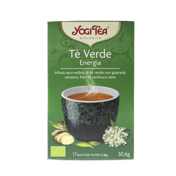 Yogi Tea Té Verde Energío Bio Infusión 17 Bolsitas