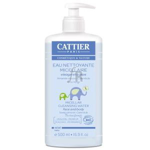 Cattier Agua Limpiadora Micelar Bebe Cara/Cuerpo 500 Ml