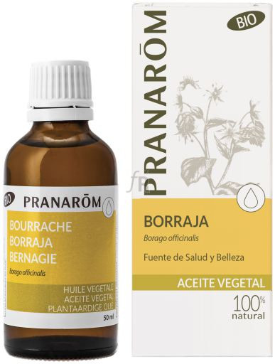 Borraja Aceite Vegetal Virgen 50 Ml. - Pranarom Borraja Aceite Vegetal Virgen 50 Ml. - Pranarom