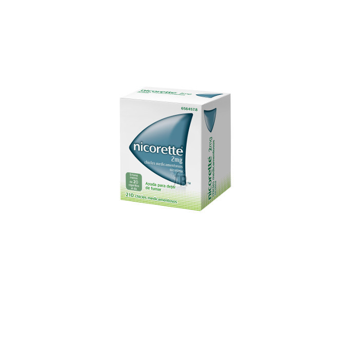 Nicorette (2 Mg 210 Chicles) - Johnson & Johnson