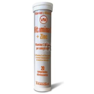 Vitamina C + Zinc 20Comp.Eferv.