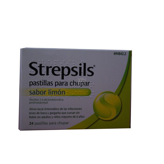 Strepsils (24 Pastillas Para Chupar Limon) - Reckitt Benk