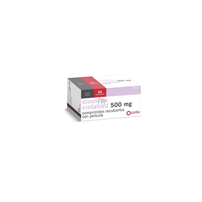 Diosmina Cinfamed 500Mg 60 Comp