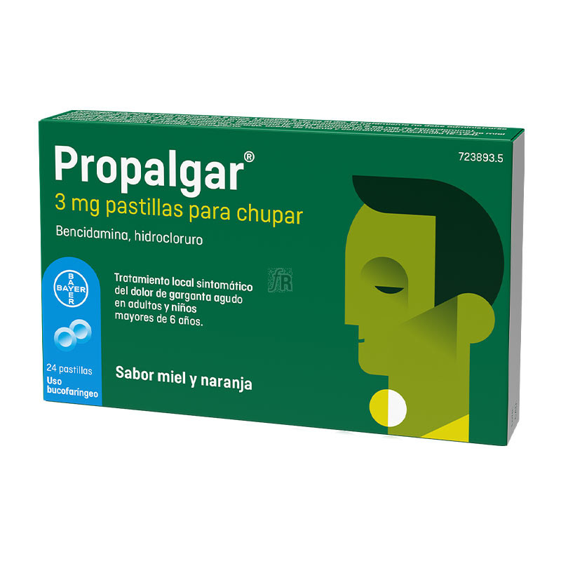 Propalgar 3 Mg pastillas para chupar