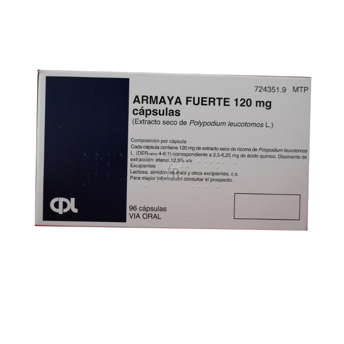 Armaya Fuerte (120 Mg 96 Cápsulas) - Varios