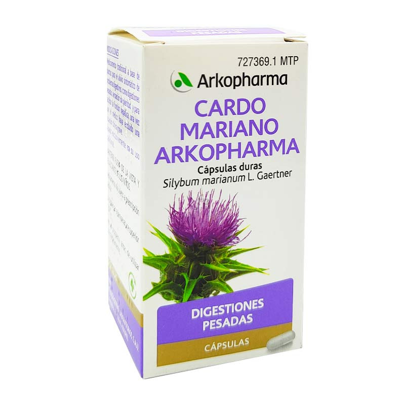 Cardo Mariano Arkopharma 390 Mg 45 Cápsulas