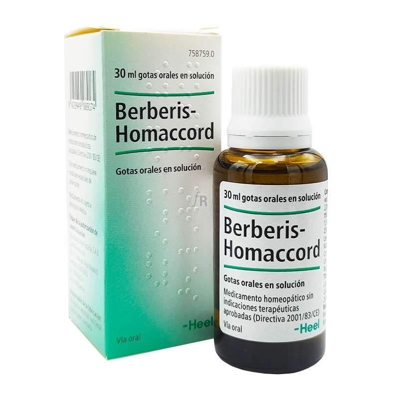 Heel Berberis Homaccord Gotas 30 Ml