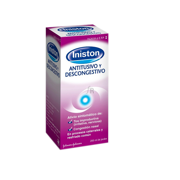 Iniston Antitusivo Y Descongestivo (Jarabe 200 Ml) - Johnson & Johnson