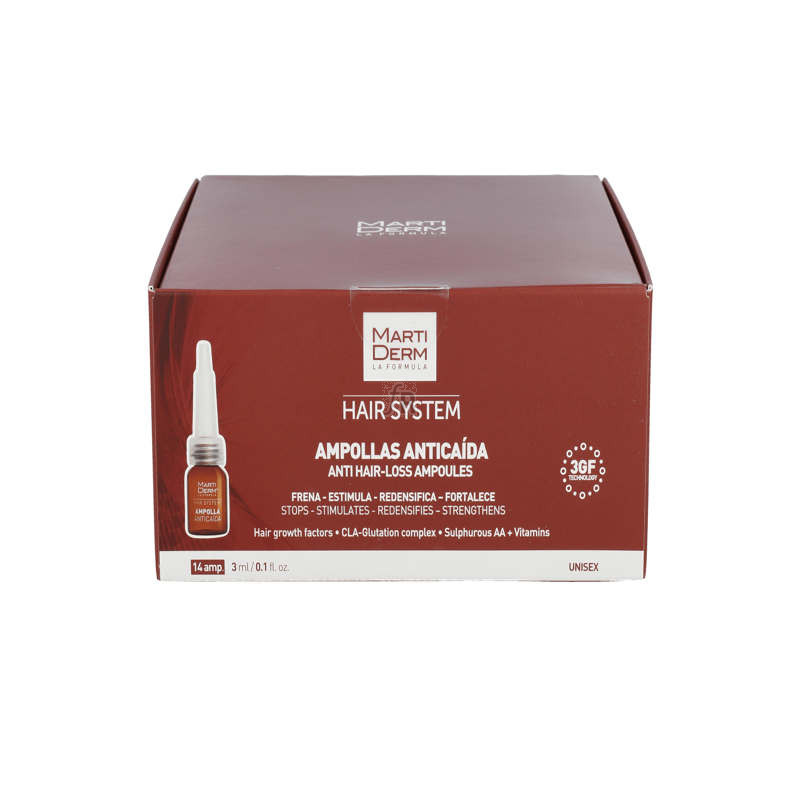 Martiderm Ampollas Anticaida 14 Ampollas