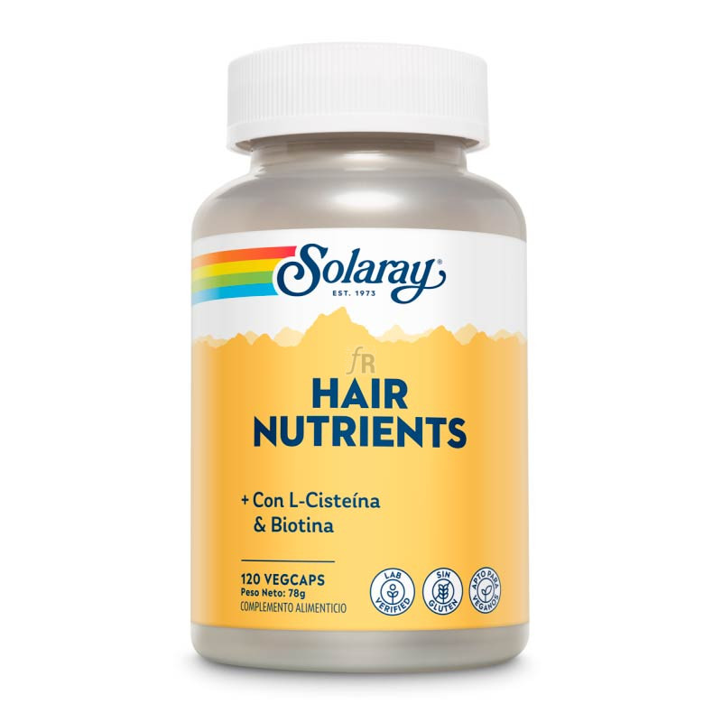 Solaray Hair Nutrients 120 Cápsulas