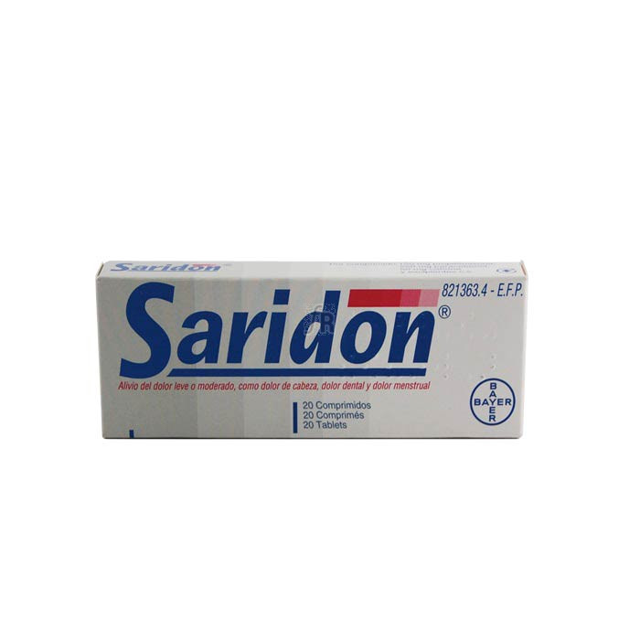 Saridon (20 Comprimidos) - Bayer