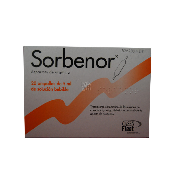 Sorbenor (1 G 20 Ampollas Bebibles 5 Ml) - Casen Fleet