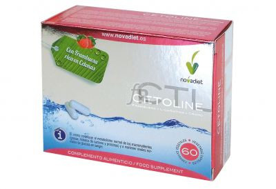 Cetoline Cetonas De Frambuesa Y L-Carnitina 60 Cap.  - Novadiet