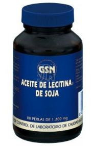 Lecitina Soja 1200Mg. 80Perlas - Varios