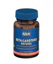 Beta Caroteno Natural 50 Comp. - Varios