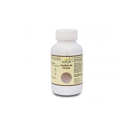 Sotya Levadura Cerveza 500 Mg Comprimidos. 250U - Farmacia Ribera