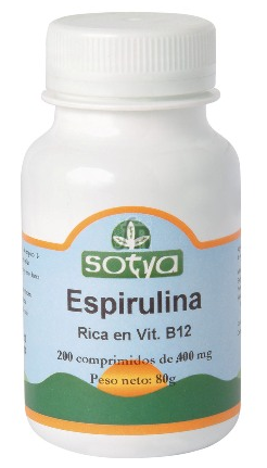 Espirulina 100 Comp. - Sotya