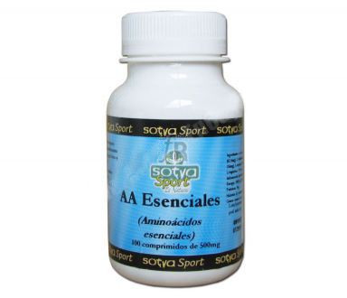 Aminoacidos Esenciales 500Mg. 100 Comp. - Sotya