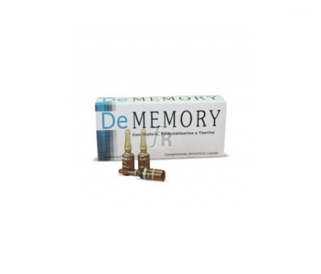 Dememory 20 Ampollas Bebibles De 5 Ml - Farmacia Ribera