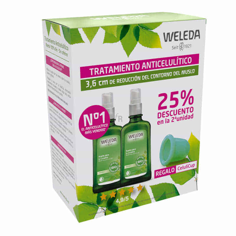 Weleda Aceite Anticelulitico Abedul Duplo 2X100 Ml