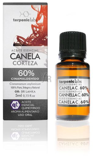 Canela De Ceylan Corteza 60% Aceite Esencial 5 Ml. - Varios
