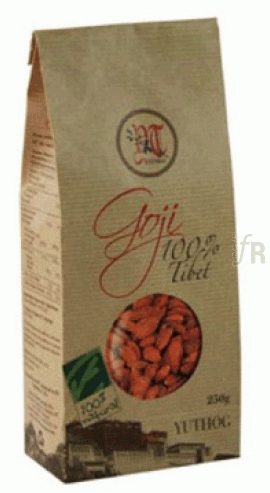 Bayas De Goji Yuthog Bolsa 250 Gr. - Cien Por Cien Natural