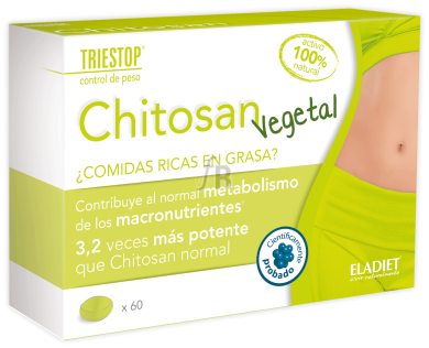 Triestop Chitosan Vegetal 60 Comp. - Eladiet