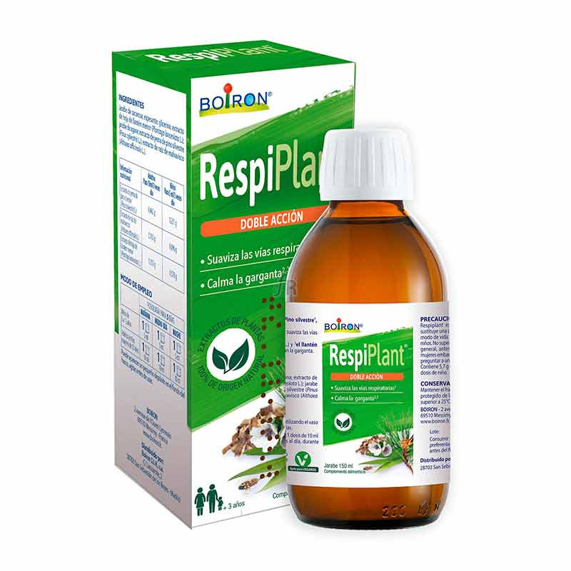 Respiplant Jarabe 150 Ml Boiron