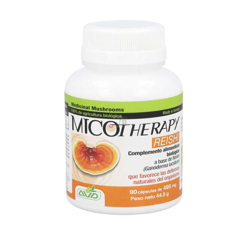 Micotherapy Reishi 495 Mg 90 Capsulas Avd