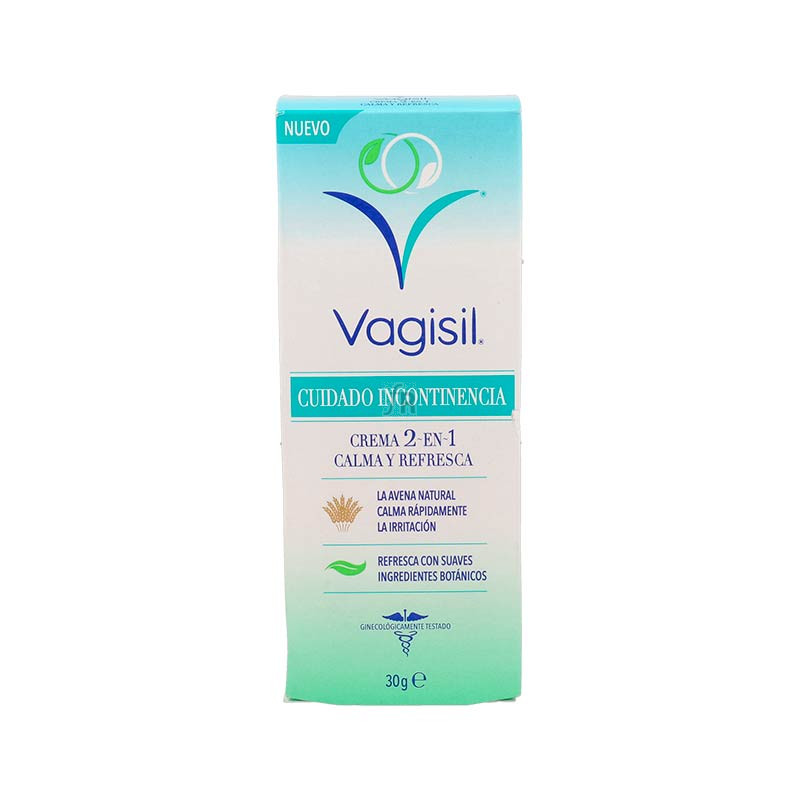Vagisil Cuidado Incontinencia Crema 2 En 1 30 G