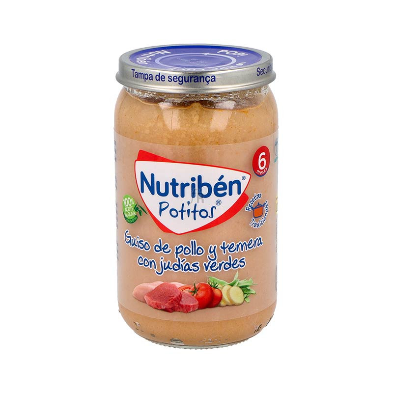 Nutriben Recetas Tradicionales Guiso De Pollo Y Potito 235 G