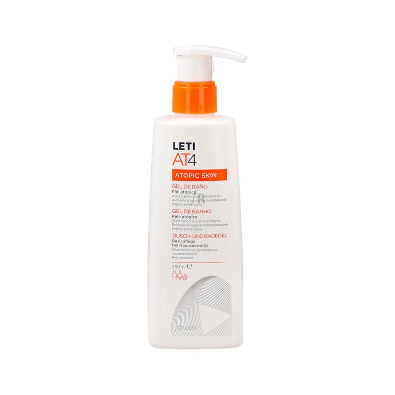Pack Leti At4 Gel De Baño  Piel Atopica 250Ml